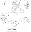 Page E Diagram and Parts List for  Weed Eater Lawn Tractor